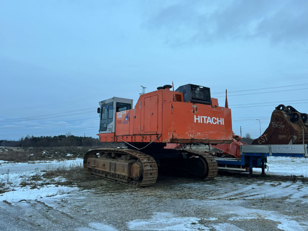 Hitachi EX1200-5D - Beltegraver: bilde 4 Hitachi EX1200-5D - Beltegraver: bilde 4