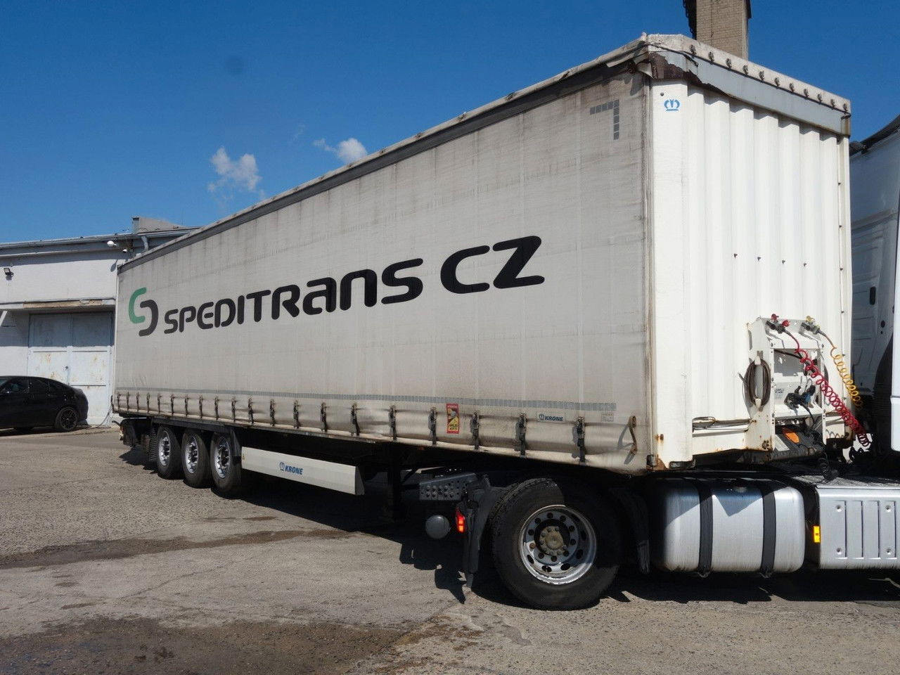 Krone SD Standard, Liftachse - Gardintrailer: bilde 3 Krone SD Standard, Liftachse - Gardintrailer: bilde 3