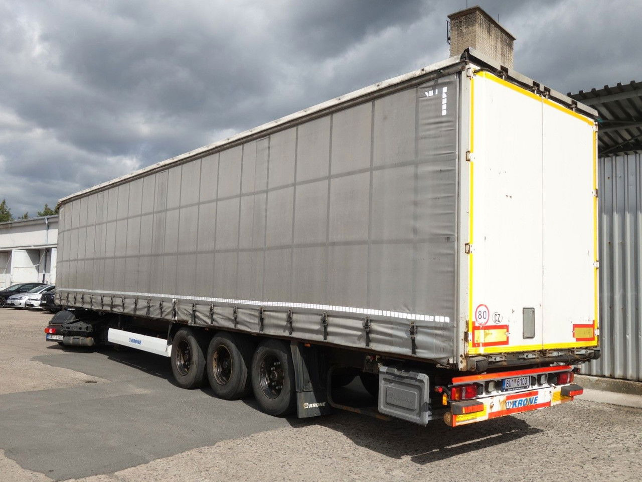 Krone SD Standard, Liftachse - Gardintrailer: bilde 4 Krone SD Standard, Liftachse - Gardintrailer: bilde 4