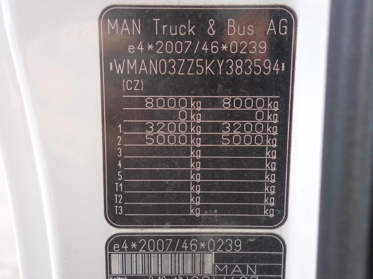 Leie  MAN 8.190 ThermoKing V800MAX, 2 Kammern MAN 8.190 ThermoKing V800MAX, 2 Kammern: bilde 18
