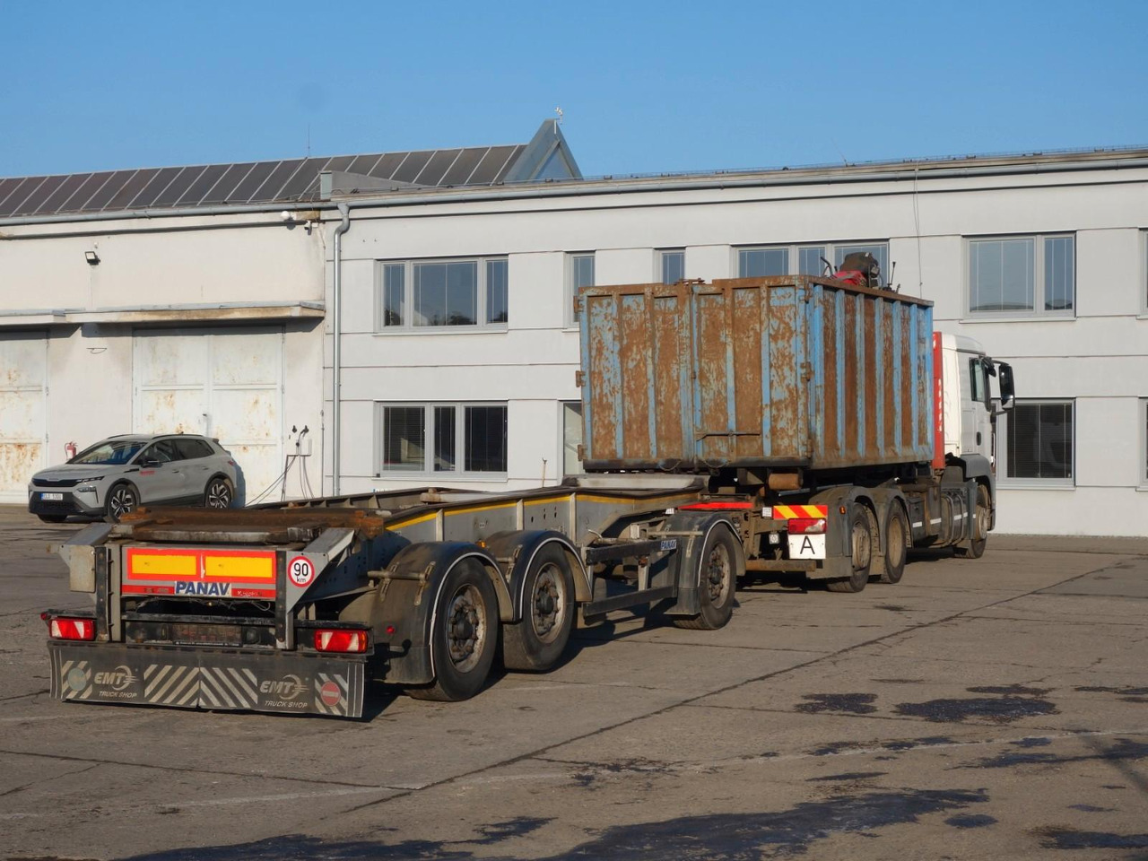 MAN TGS 26.480, Abroll mit Kran+Anhänger - Krokbil, Kranbil: bilde 4 MAN TGS 26.480, Abroll mit Kran+Anhänger - Krokbil, Kranbil: bilde 4