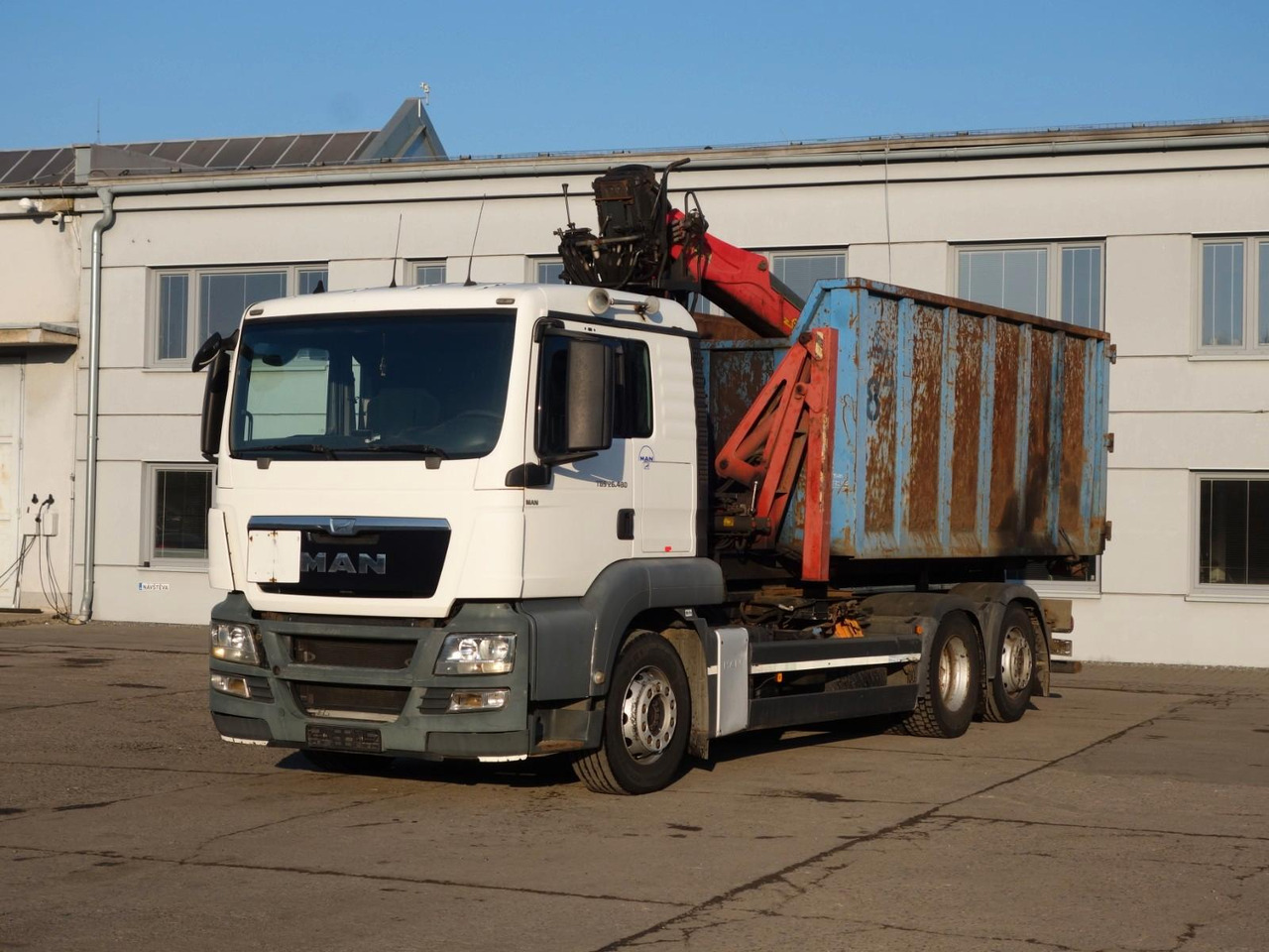 MAN TGS 26.480, Abroll mit Kran+Anhänger - Krokbil, Kranbil: bilde 5 MAN TGS 26.480, Abroll mit Kran+Anhänger - Krokbil, Kranbil: bilde 5