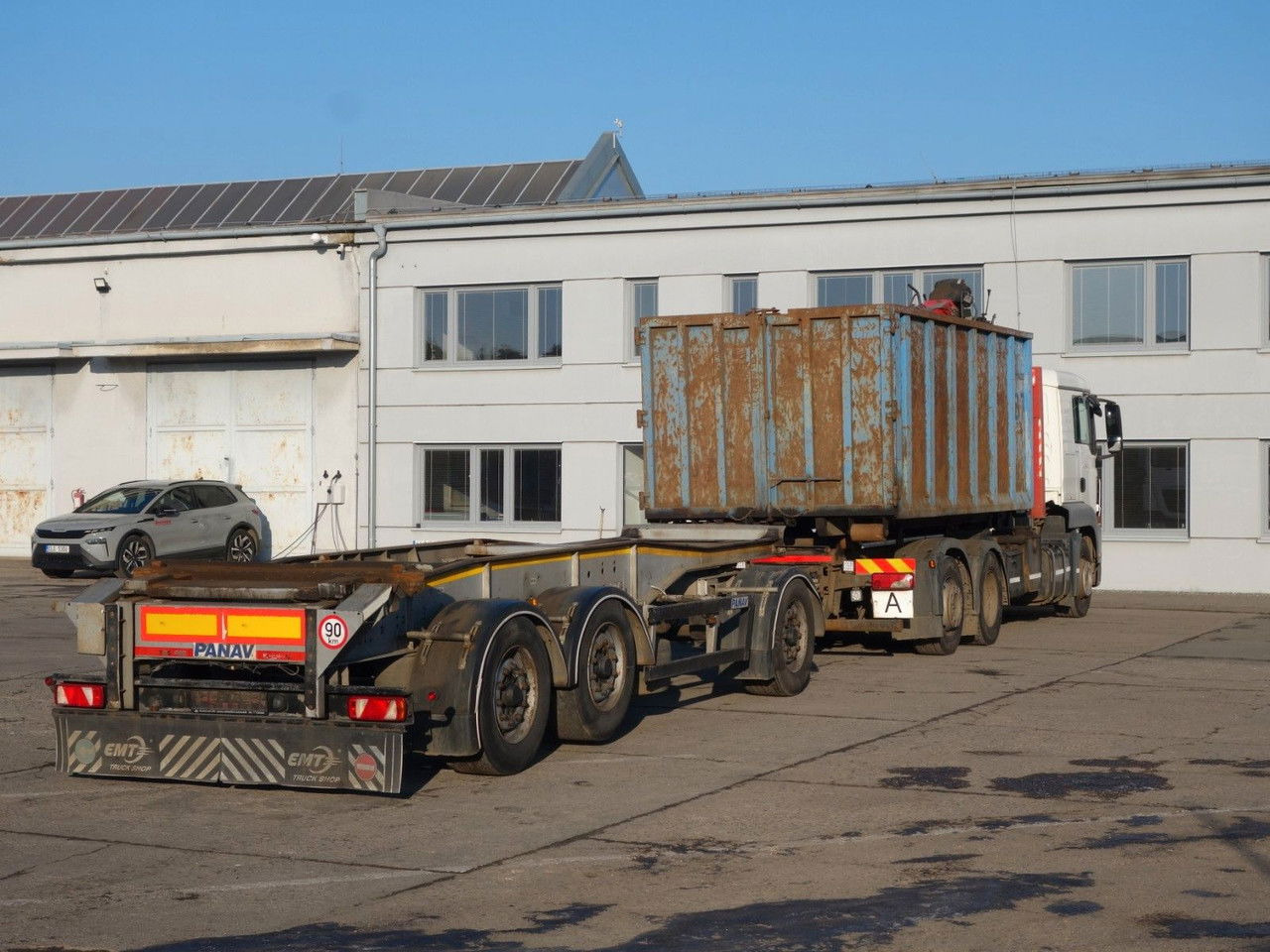 MAN TGS 26.480 Abroll mit Kran+Anhänger - Kranbil: bilde 4 MAN TGS 26.480 Abroll mit Kran+Anhänger - Kranbil: bilde 4