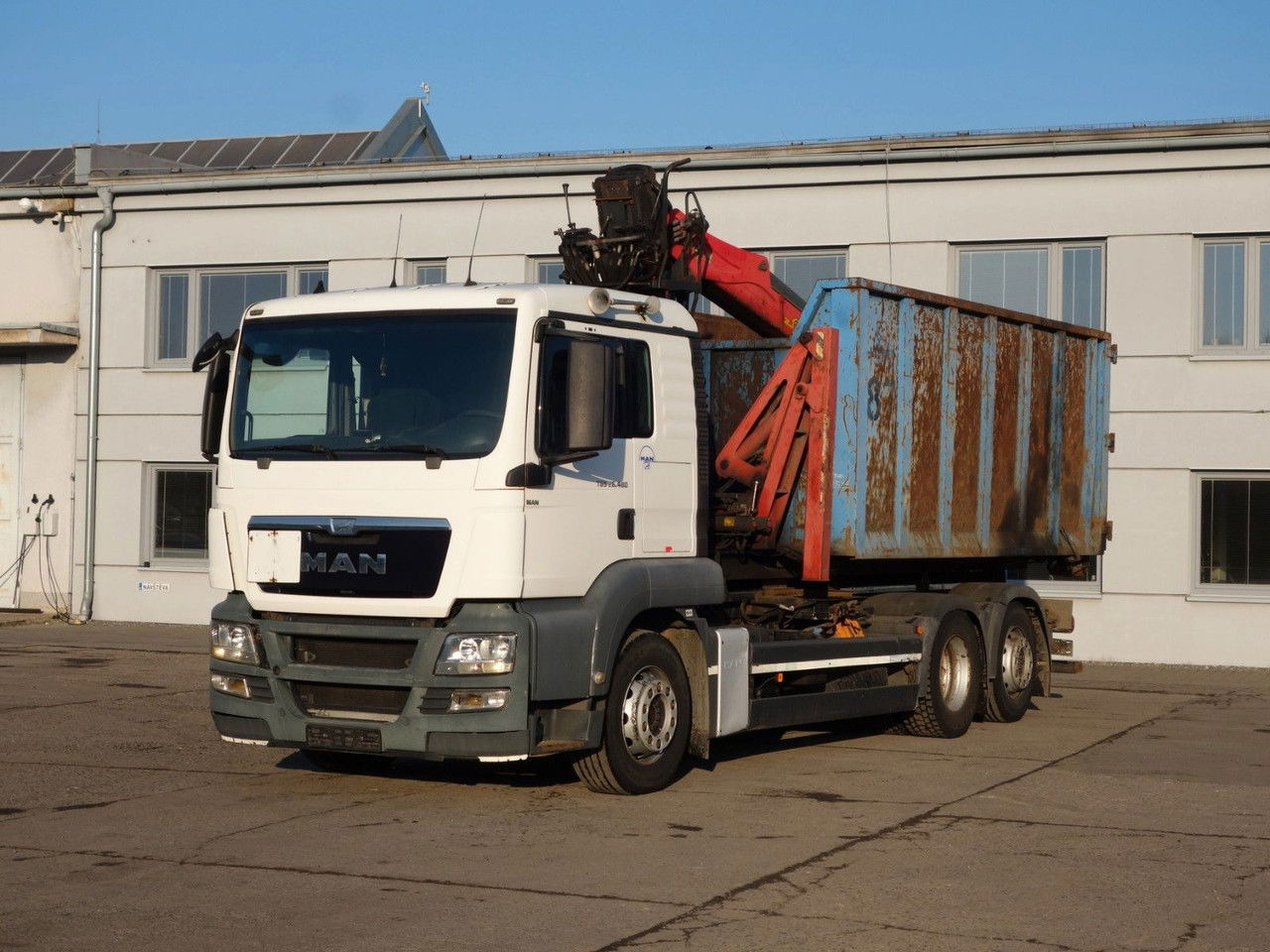 MAN TGS 26.480 Abroll mit Kran+Anhänger - Kranbil: bilde 5 MAN TGS 26.480 Abroll mit Kran+Anhänger - Kranbil: bilde 5