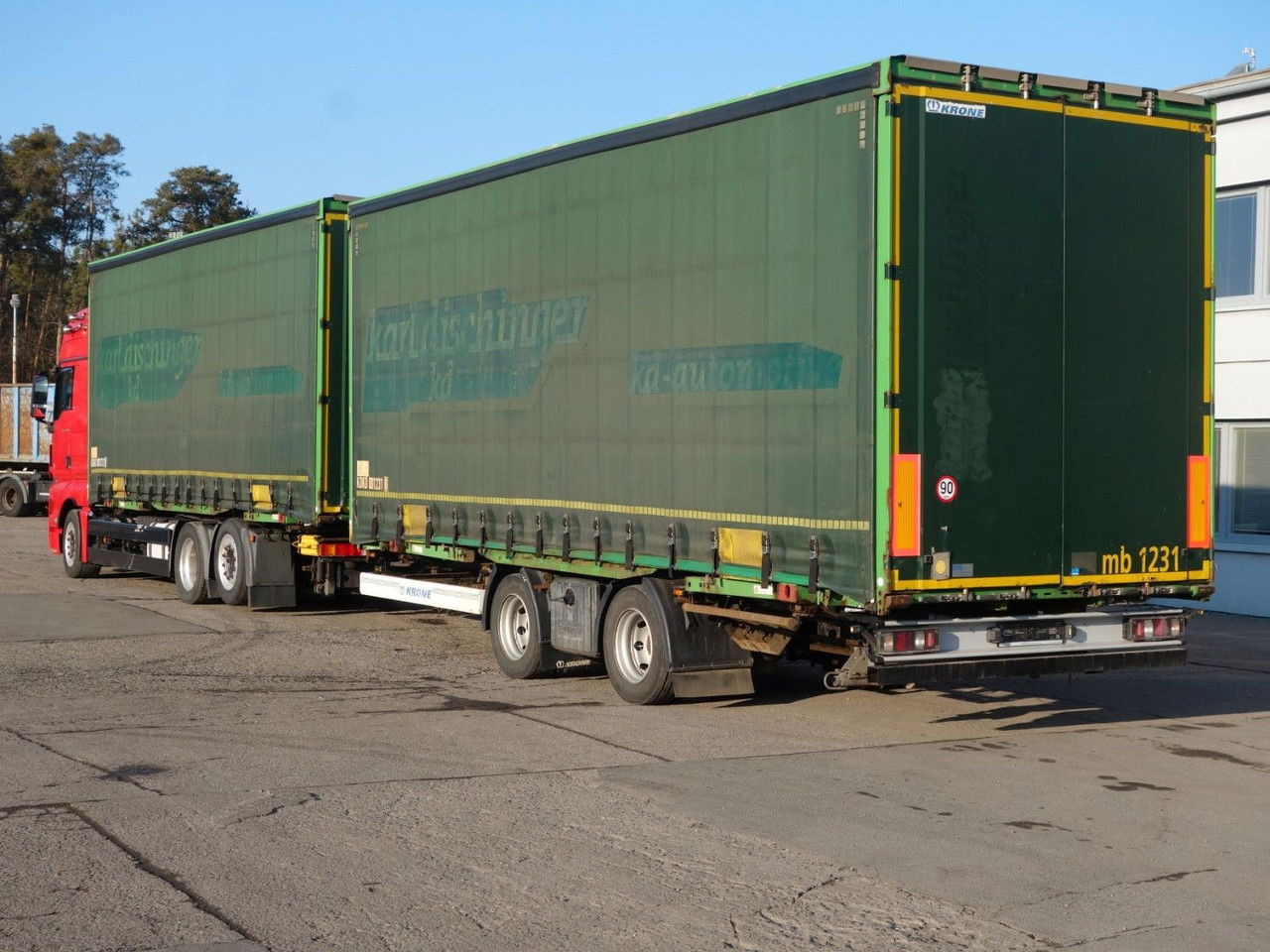 MAN TGX 26.500 XXL, BDF, Retarder, + Anhänger Krone - Kapellbil: bilde 4 MAN TGX 26.500 XXL, BDF, Retarder, + Anhänger Krone - Kapellbil: bilde 4