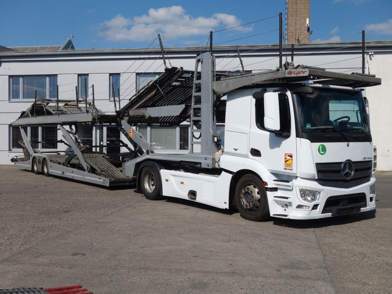 Mercedes-Benz Actros 1846 mit Euro Lohr, VDI Certificate - Transporter lastebil: bilde 2 Mercedes-Benz Actros 1846 mit Euro Lohr, VDI Certificate - Transporter lastebil: bilde 2