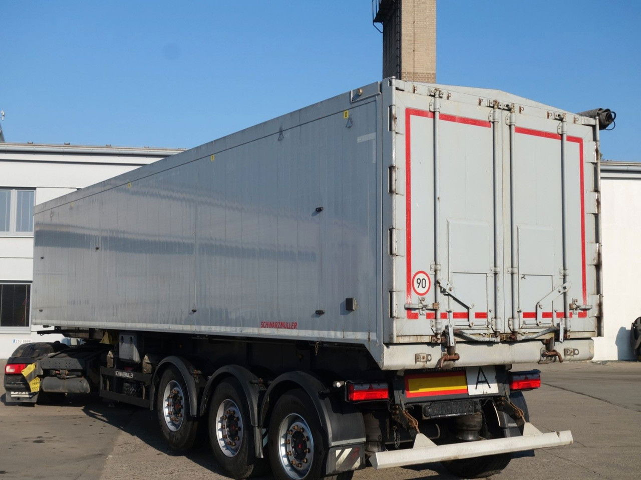 Schwarzmüller Alu Kipper, 50 cm3, Rollplane, Liftachse, SAF - Tippsemi: bilde 5 Schwarzmüller Alu Kipper, 50 cm3, Rollplane, Liftachse, SAF - Tippsemi: bilde 5