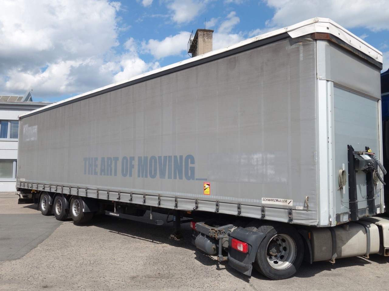 Schwarzmüller SPA 3/E MEGA, Liftachse, SAF Achsen - Gardintrailer: bilde 2 Schwarzmüller SPA 3/E MEGA, Liftachse, SAF Achsen - Gardintrailer: bilde 2