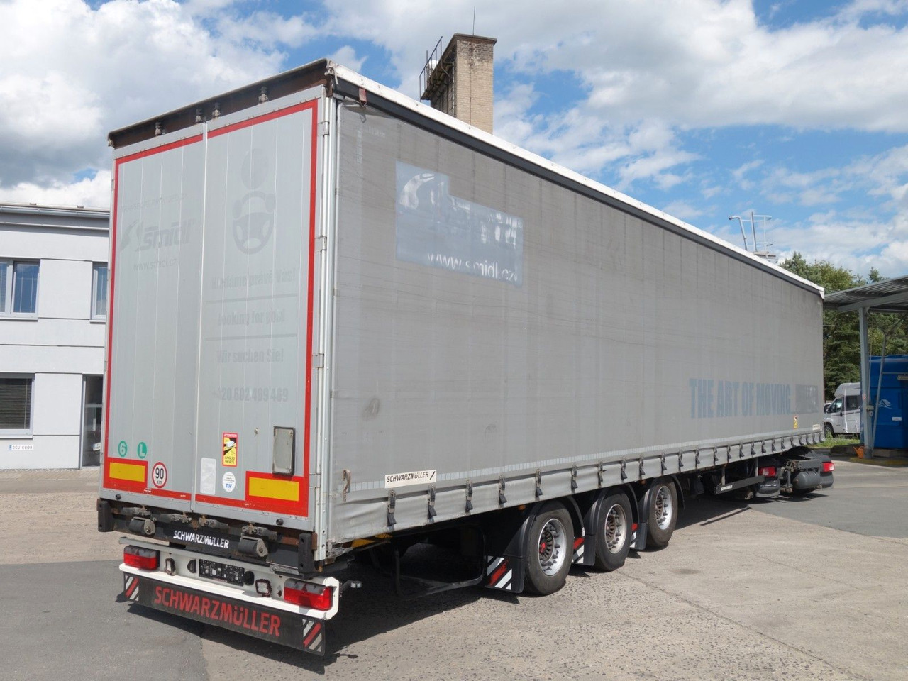 Schwarzmüller SPA 3/E MEGA, Liftachse, SAF Achsen - Gardintrailer: bilde 3 Schwarzmüller SPA 3/E MEGA, Liftachse, SAF Achsen - Gardintrailer: bilde 3