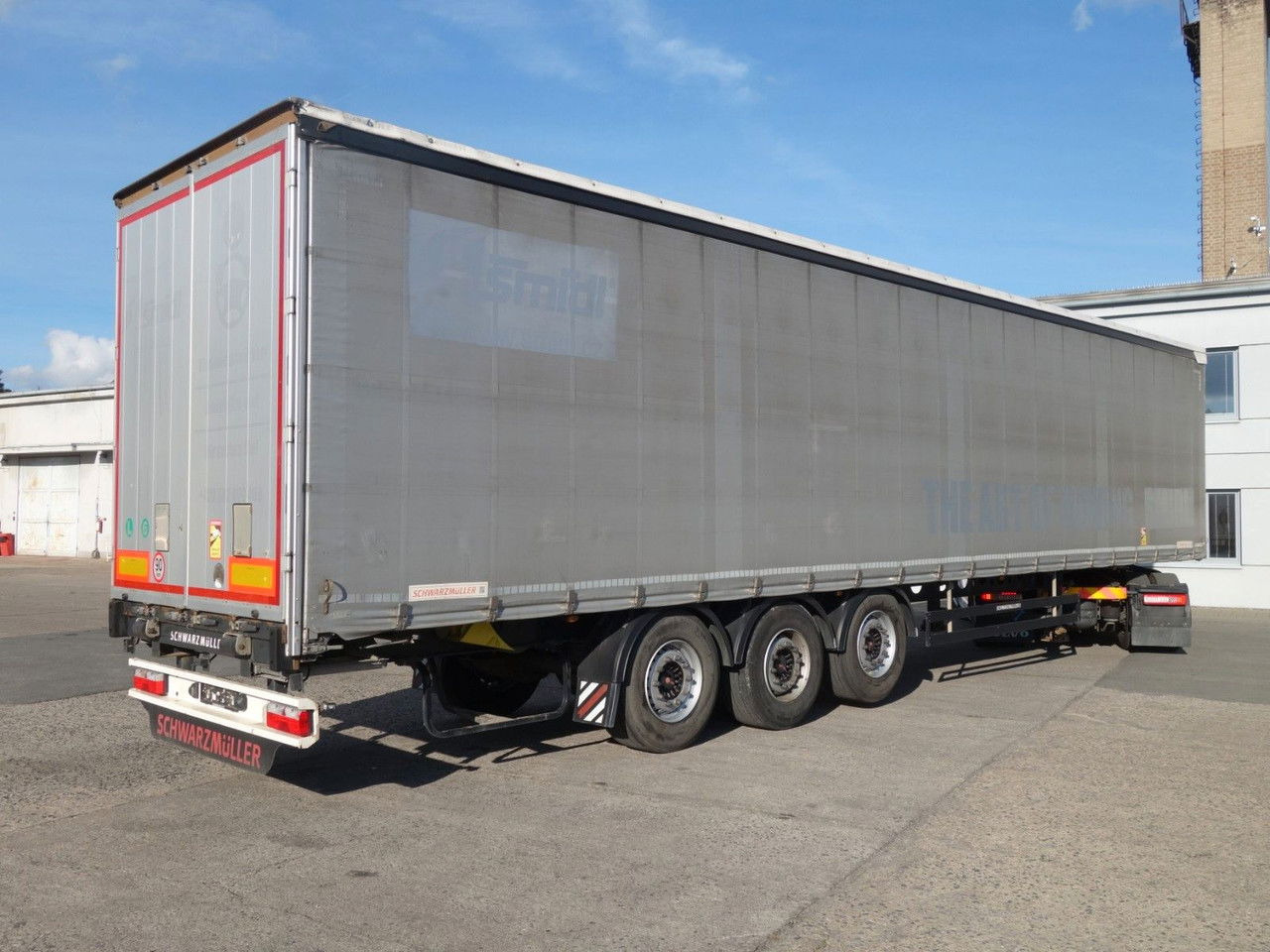 Schwarzmüller SPA 3/E Standard, Liftachse, SAF Achsen SPA 3/E Standard, Liftachse, SAF Achsen - Gardintrailer: bilde 5 Schwarzmüller SPA 3/E Standard, Liftachse, SAF Achsen SPA 3/E Standard, Liftachse, SAF Achsen - Gardintrailer: bilde 5