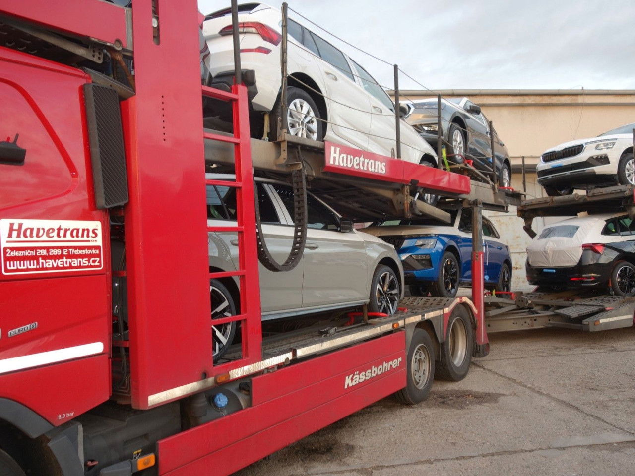 Volvo FM 13 460 6x2 Kässbohrer Metago - Supertrans - Transporter lastebil: bilde 3 Volvo FM 13 460 6x2 Kässbohrer Metago - Supertrans - Transporter lastebil: bilde 3