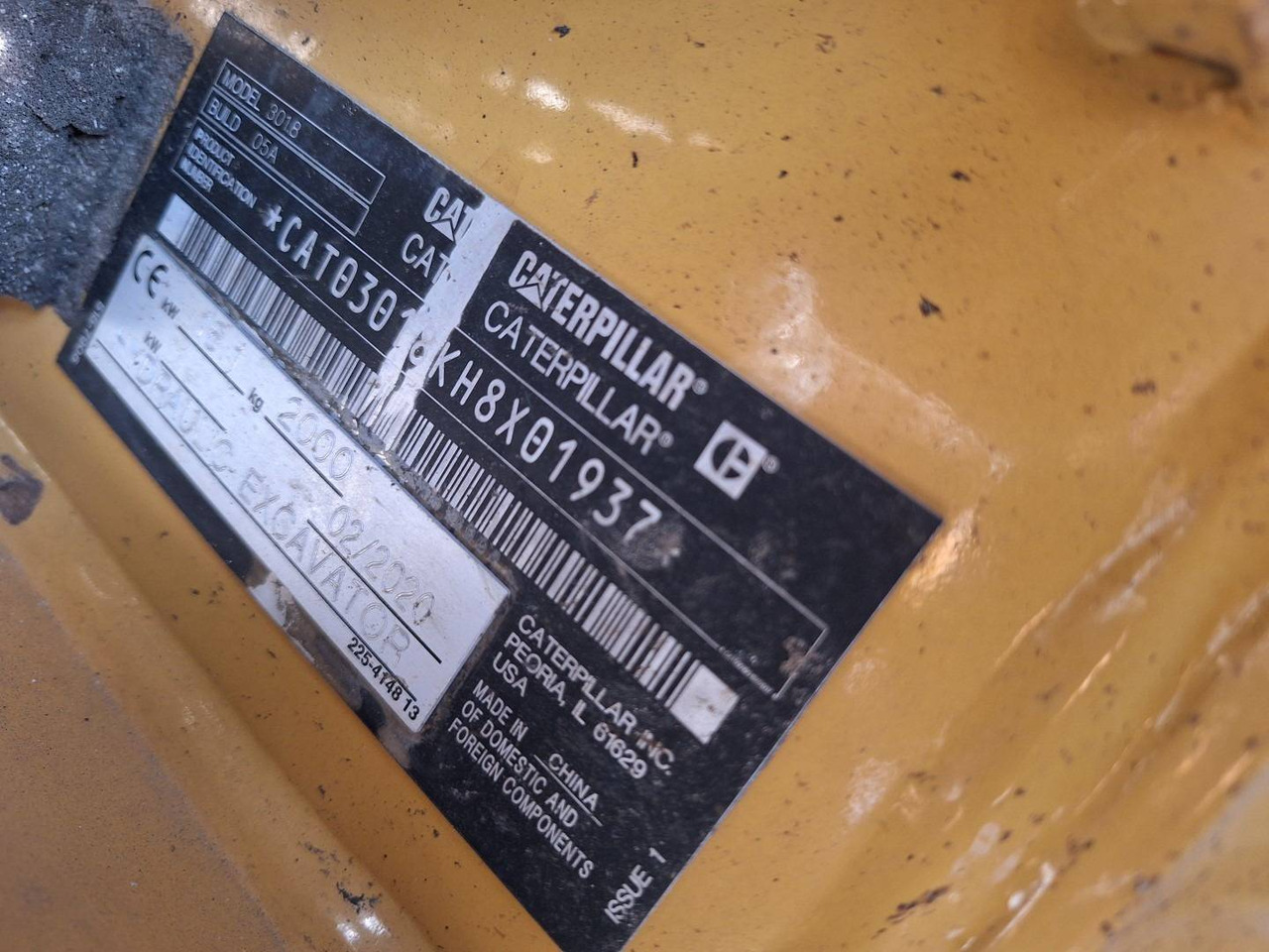 Beltegraver CAT 301.8-05: bilde 6