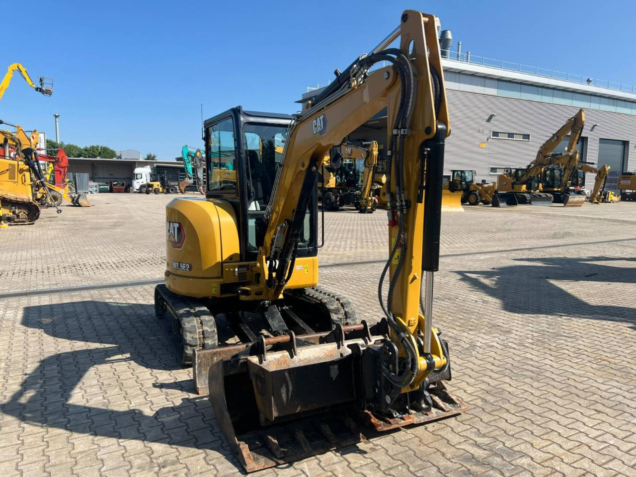 CAT 303.5E2CR - Beltegraver: bilde 2 CAT 303.5E2CR - Beltegraver: bilde 2