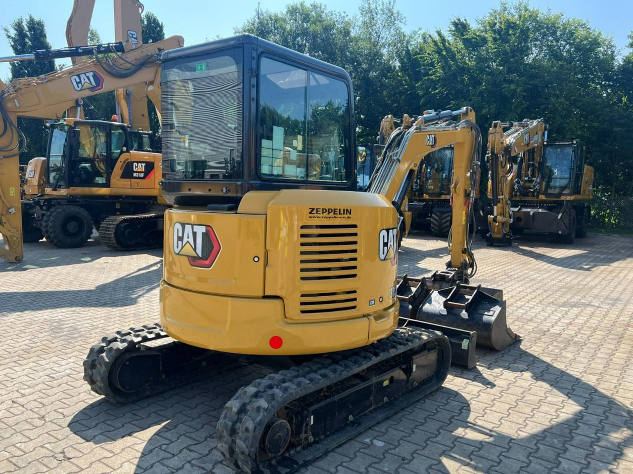 CAT 303.5E2CR - Beltegraver: bilde 3 CAT 303.5E2CR - Beltegraver: bilde 3