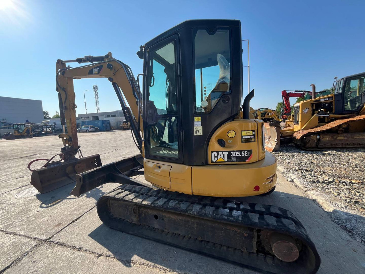 CAT 305.5E2CR - Beltegraver: bilde 4 CAT 305.5E2CR - Beltegraver: bilde 4