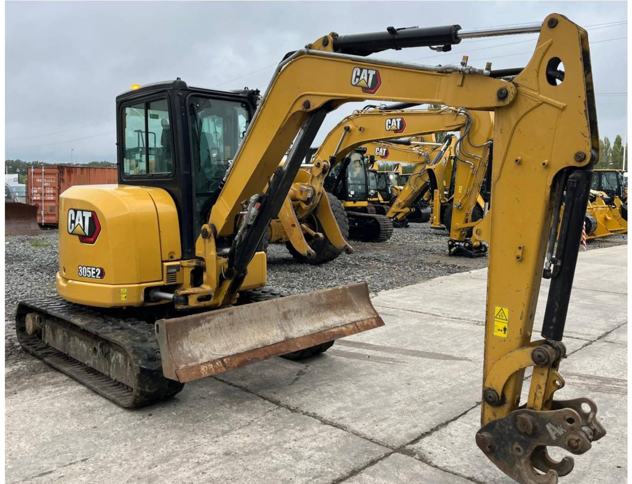 CAT 305E2CR - Beltegraver: bilde 2 CAT 305E2CR - Beltegraver: bilde 2