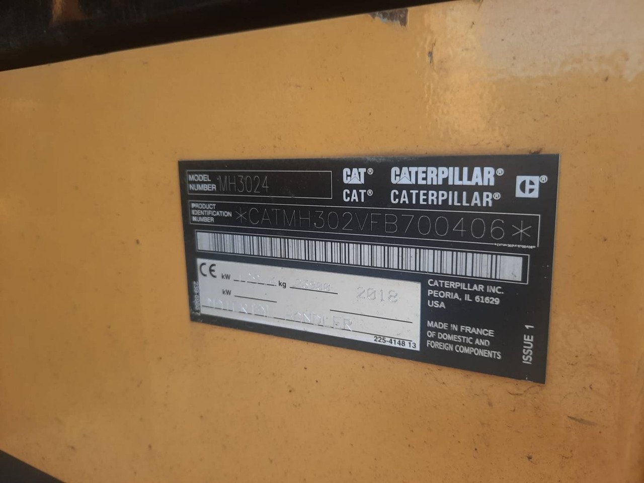 CAT MH3024-06 - Hjulgraver: bilde 5 CAT MH3024-06 - Hjulgraver: bilde 5