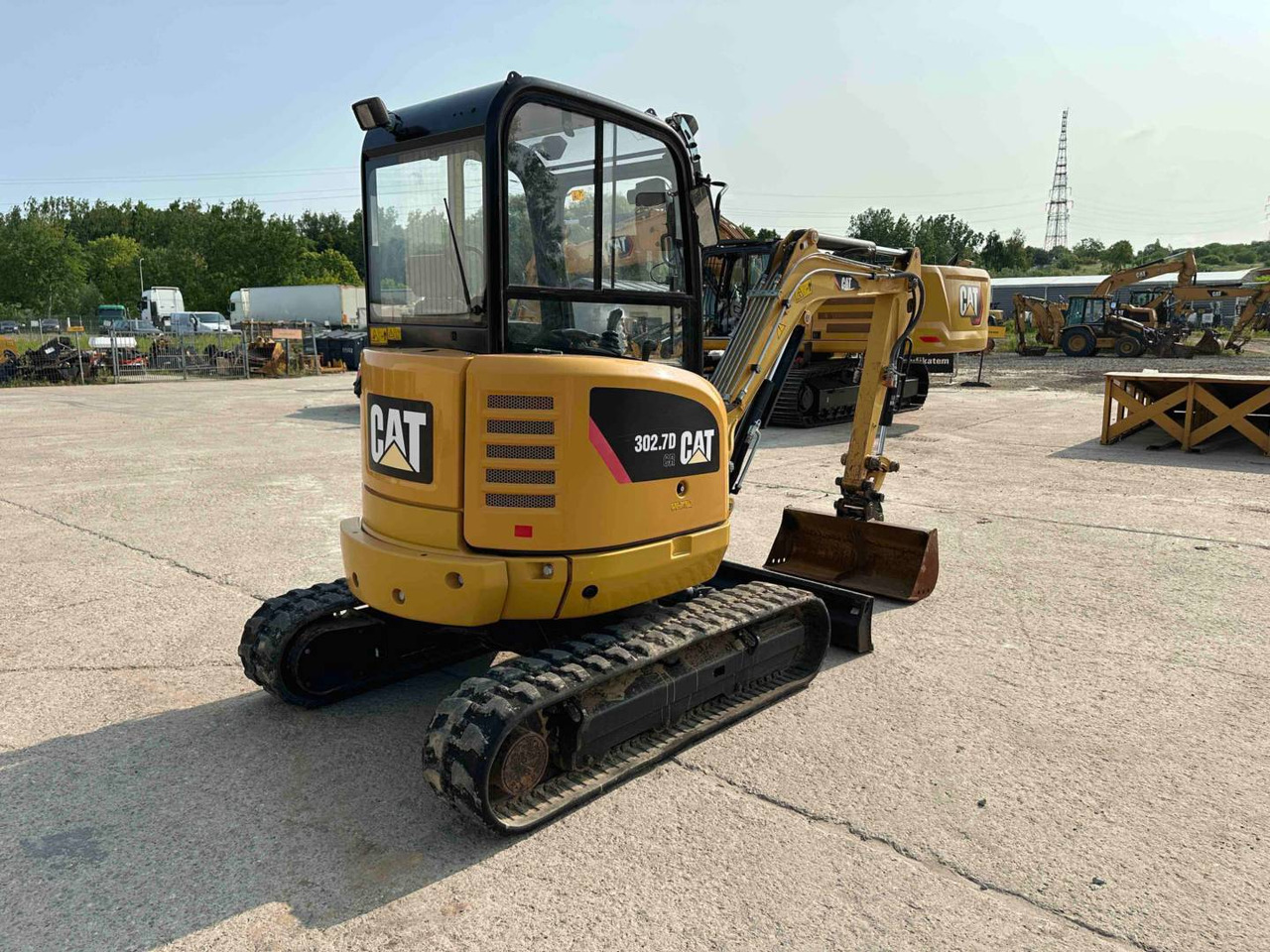 Beltegraver CAT 302.7DCR: bilde 12