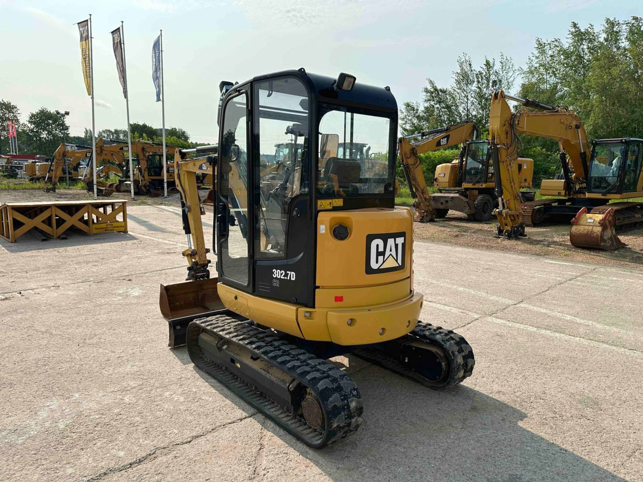 CAT 302.7DCR - Beltegraver: bilde 4 CAT 302.7DCR - Beltegraver: bilde 4