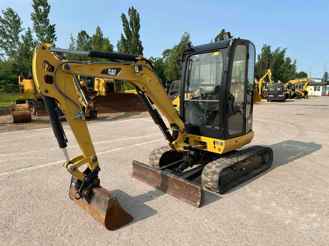 Beltegraver CAT 302.7DCR: bilde 9