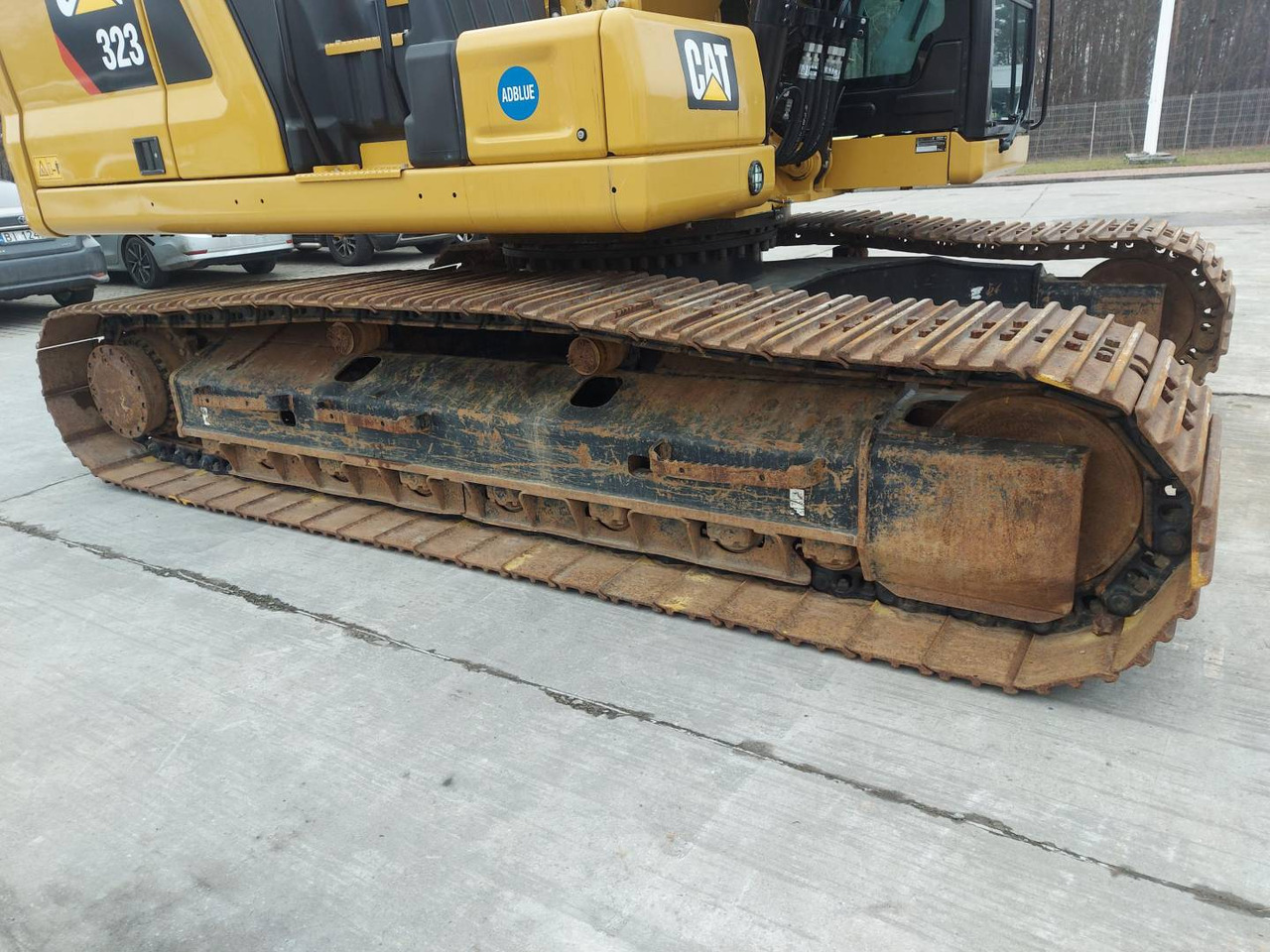 Beltegraver CAT 323: bilde 15