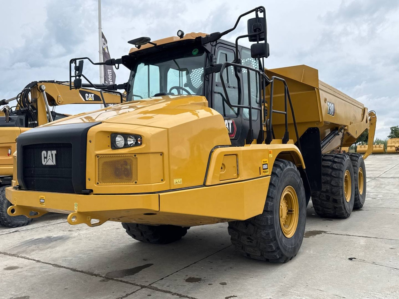 CAT 730 - Rammestyrt dumper: bilde 2 CAT 730 - Rammestyrt dumper: bilde 2