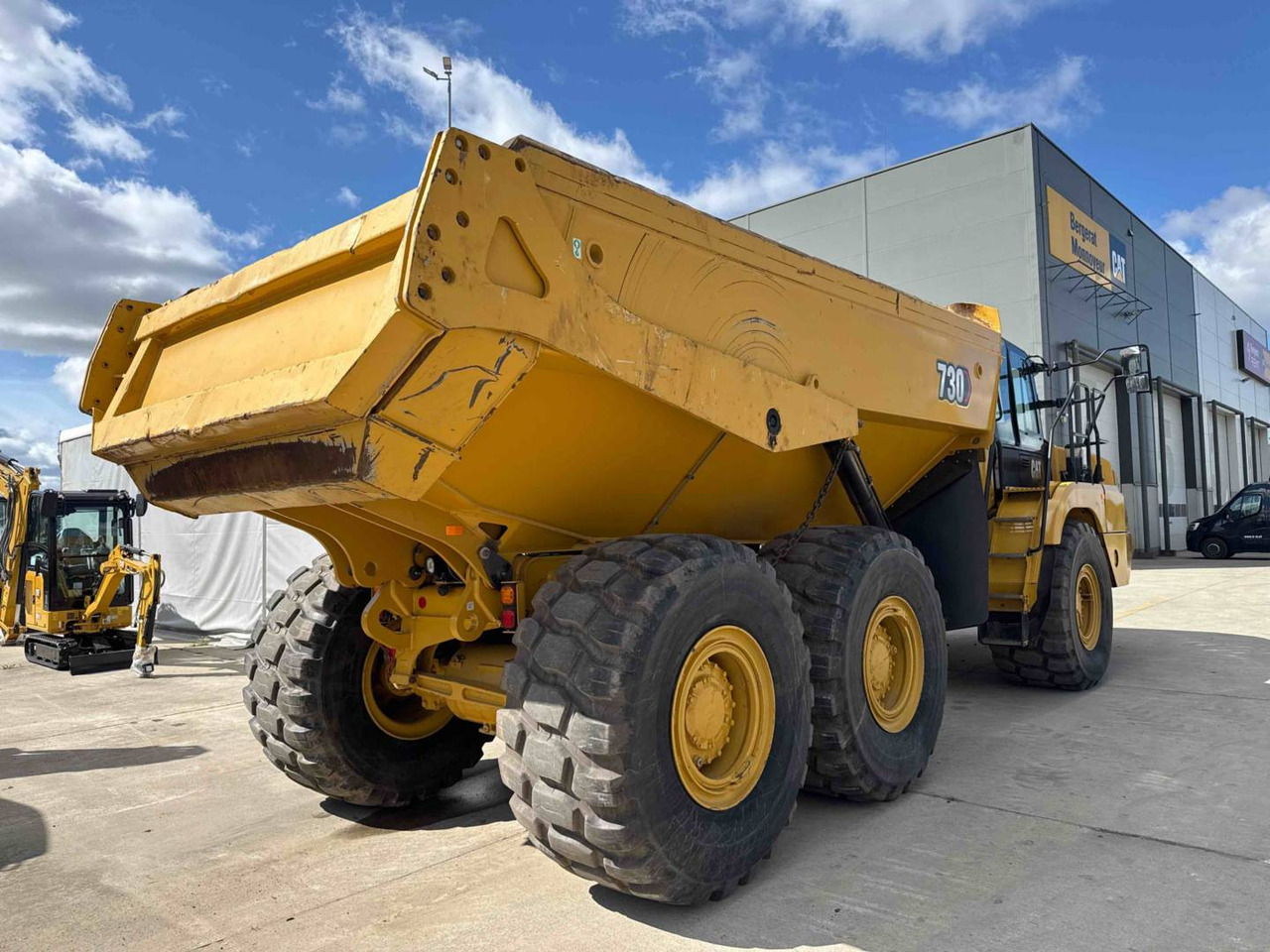 CAT 730 - Rammestyrt dumper: bilde 4 CAT 730 - Rammestyrt dumper: bilde 4