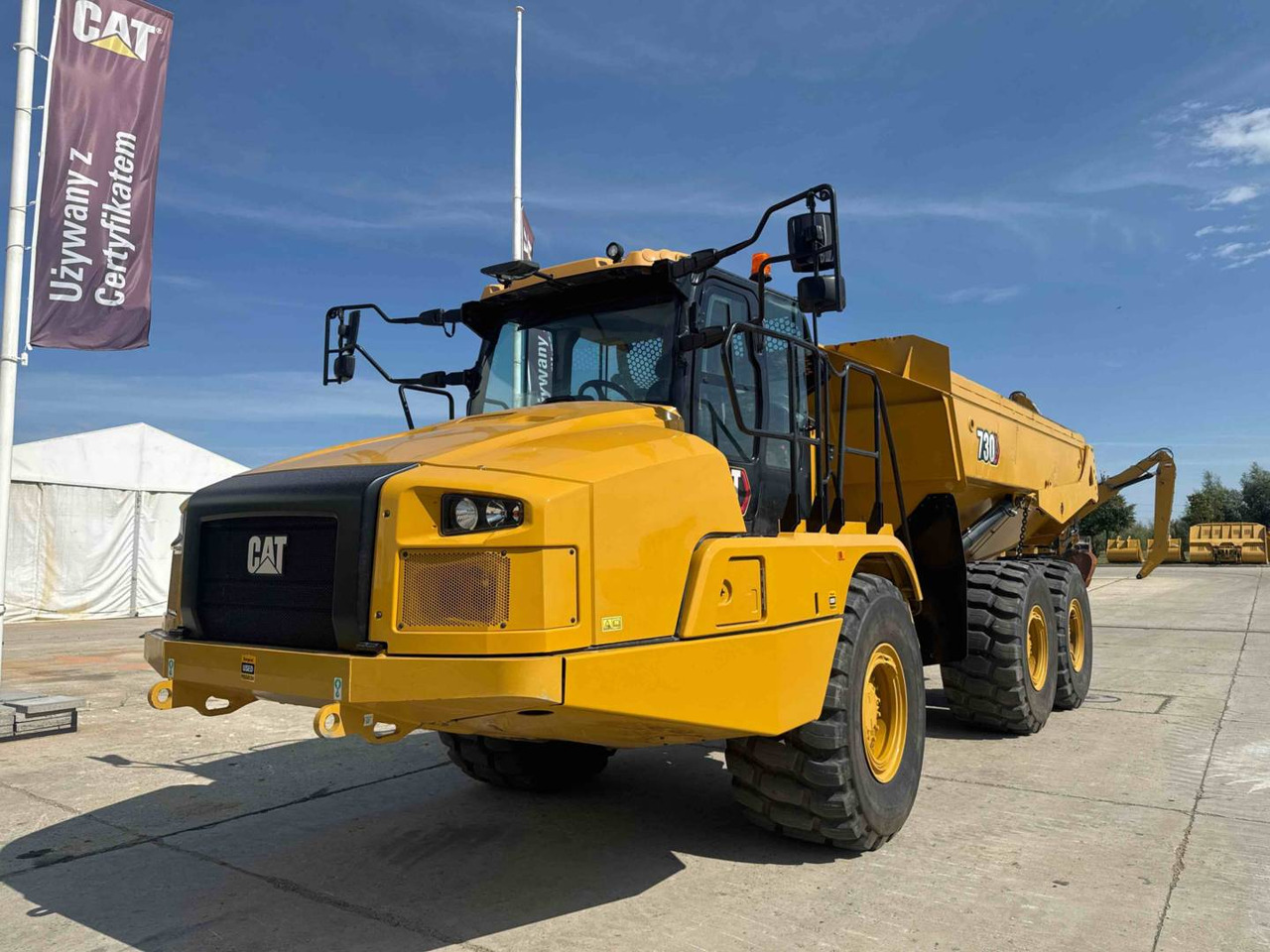 CAT 730 - Rammestyrt dumper: bilde 1 CAT 730 - Rammestyrt dumper: bilde 1