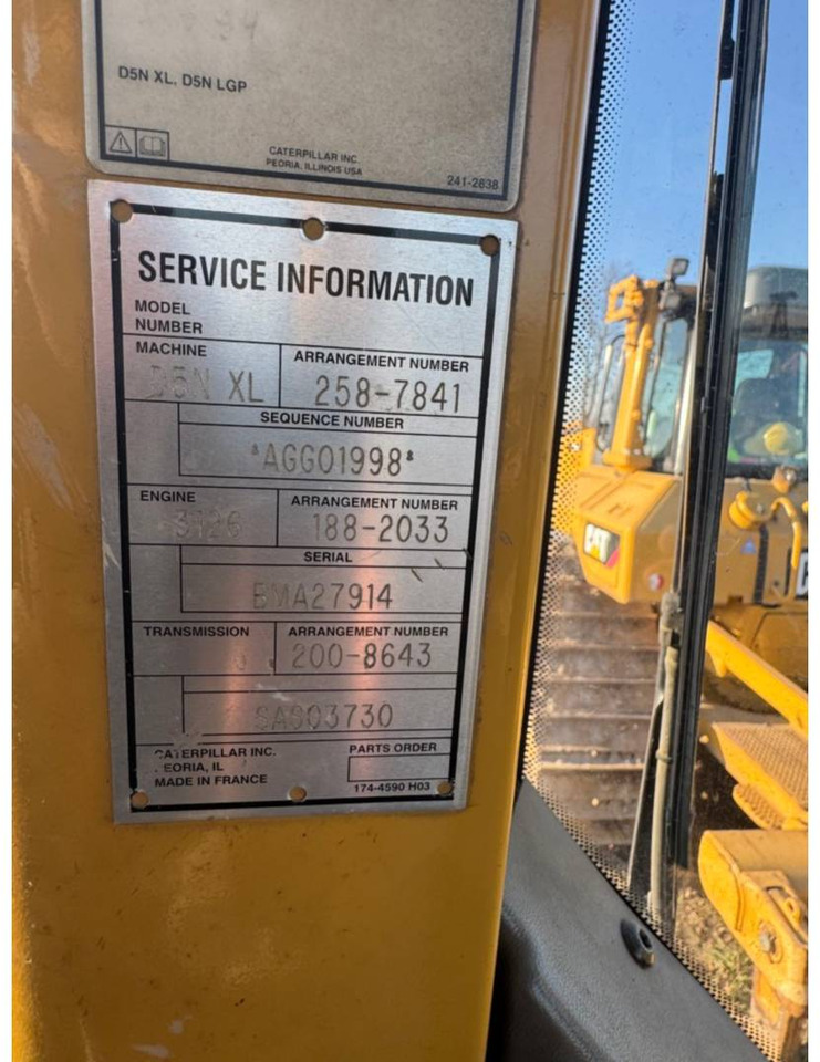 Bulldozer CAT D5NXL: bilde 8