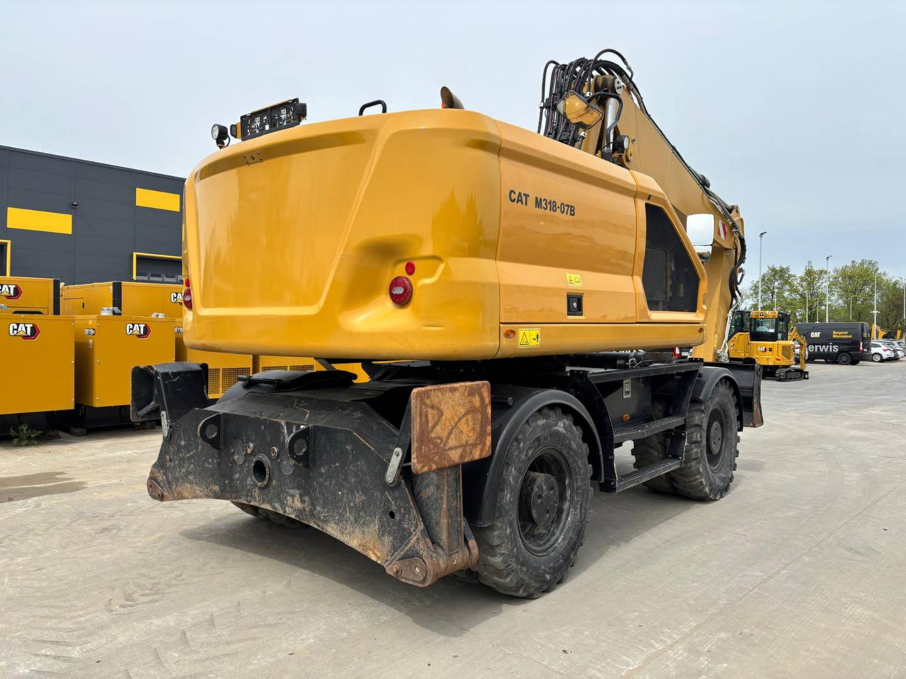 CAT M318 - Hjulgraver: bilde 4 CAT M318 - Hjulgraver: bilde 4