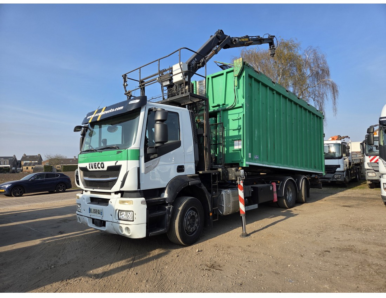 Tippbil, Kranbil IVECO STRALIS 420 6X2 TIPPER CRANE KESLA 17 TON 2 EXT STEERING REAR AXLE: bilde 6 Tippbil, Kranbil IVECO STRALIS 420 6X2 TIPPER CRANE KESLA 17 TON 2 EXT STEERING REAR AXLE: bilde 6