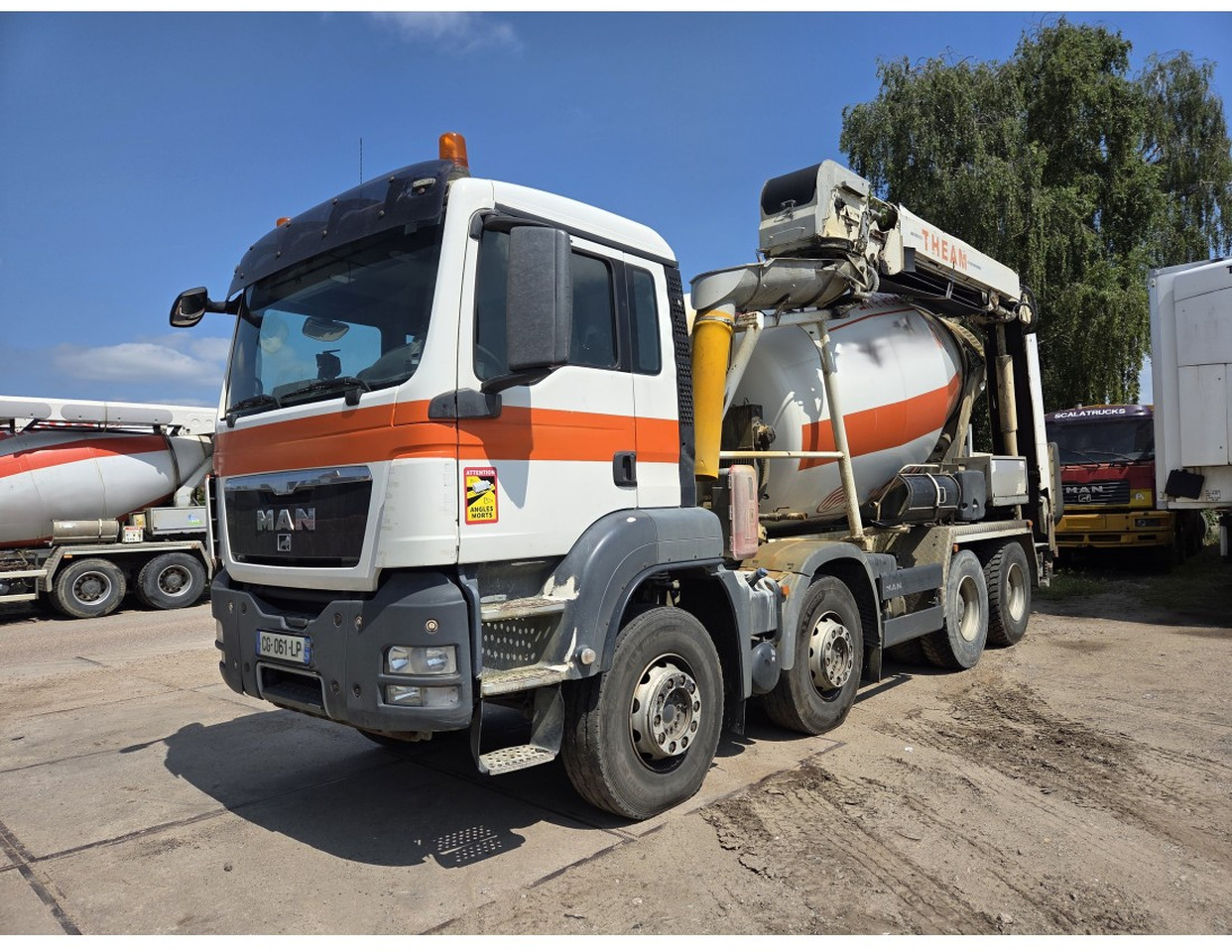 MAN TGS 35.400 8X4 Concrete Mixer Stetter 9m3 Steelsuspension - Betongbil: bilde 1 MAN TGS 35.400 8X4 Concrete Mixer Stetter 9m3 Steelsuspension - Betongbil: bilde 1