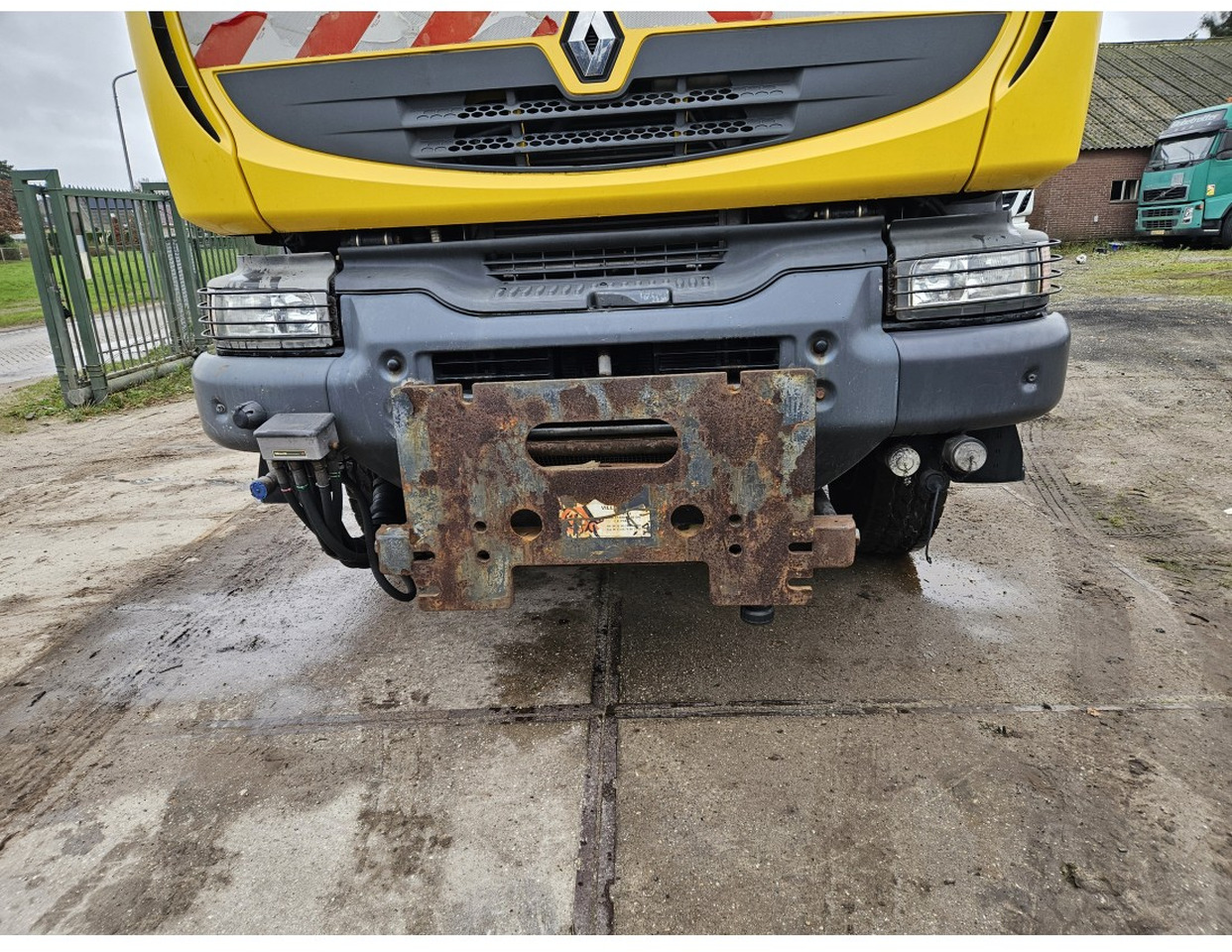 Tippbil Renault Kerax 450 4x4 Salt spreader Gritter: bilde 8