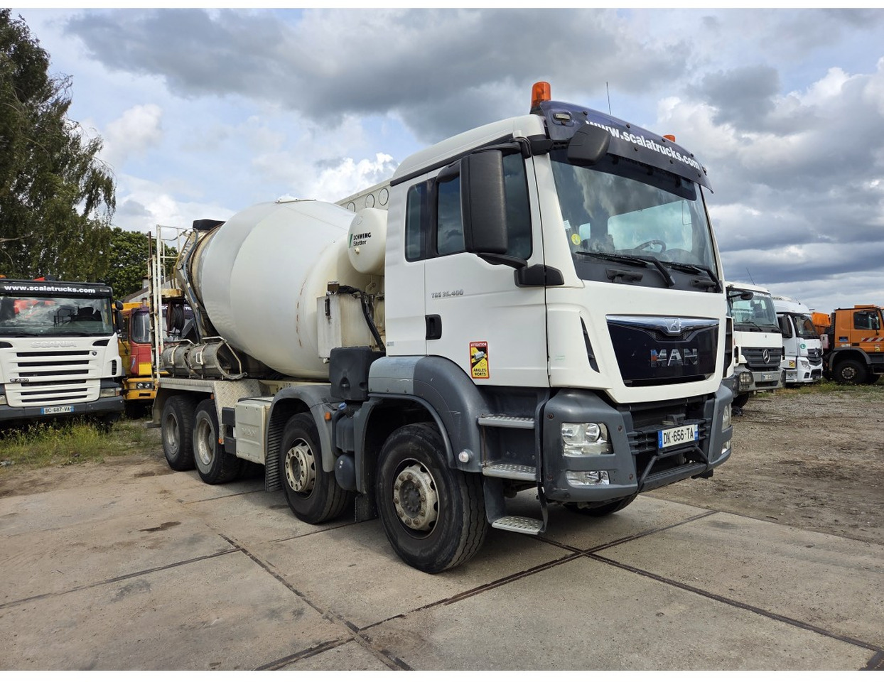 TGS 35.400 8X4 Concrete Mixer Stetter Euro 6 Steelsuspension - Betongbil: bilde 5 TGS 35.400 8X4 Concrete Mixer Stetter Euro 6 Steelsuspension - Betongbil: bilde 5