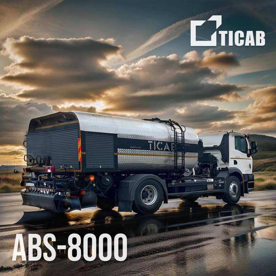 TICAB Asphalt Distributor, 8000 L, Аutonomous Asphalt Sprayer, Manufacturer - Betongpumpe: bilde 4 TICAB Asphalt Distributor, 8000 L, Аutonomous Asphalt Sprayer, Manufacturer - Betongpumpe: bilde 4