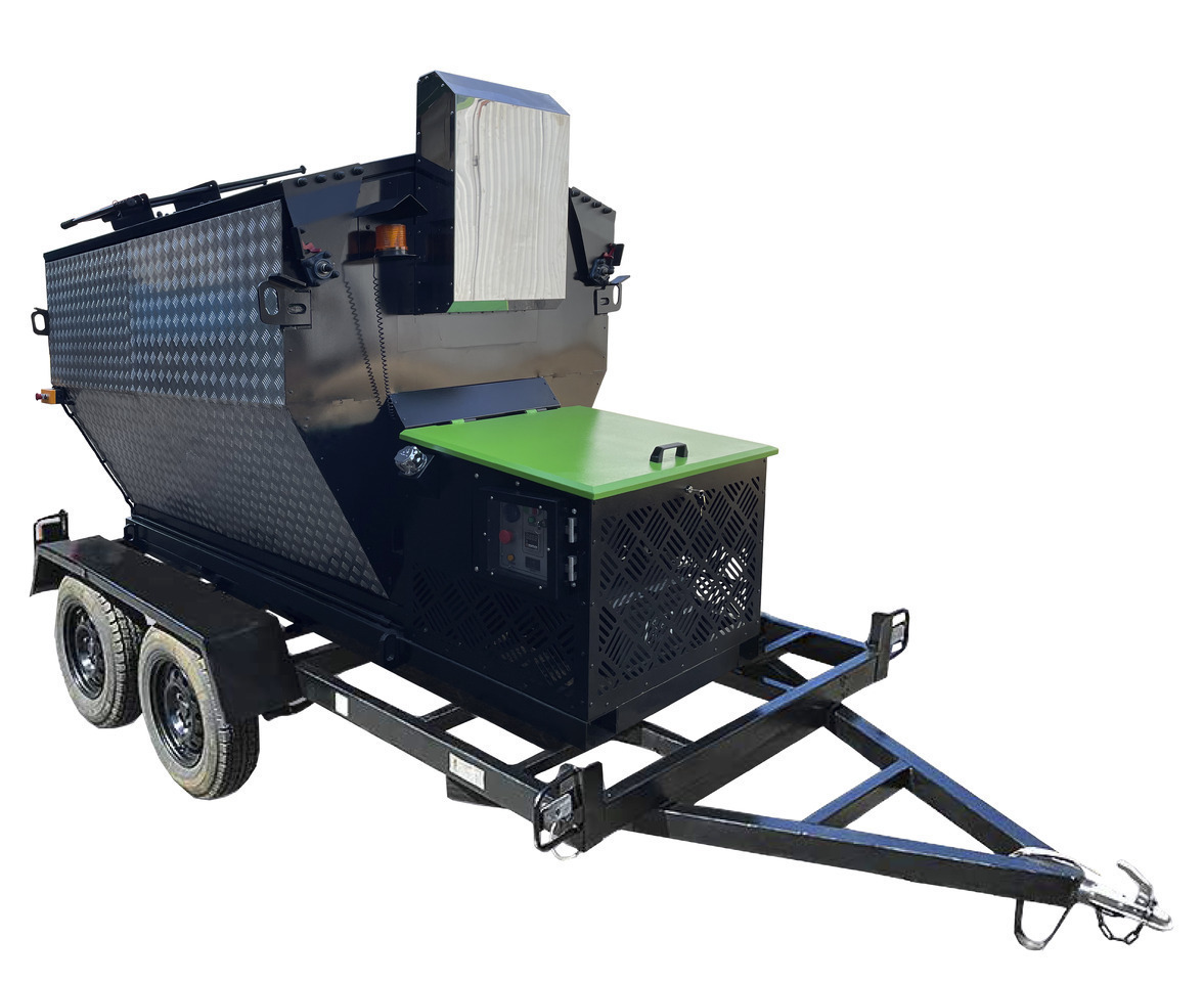 TICAB Asphalt Hot Box from the Manufacturer for 2,8 t, termiskais bunkurs asfaltam HB-2 - Asfaltteknikk: bilde 4 TICAB Asphalt Hot Box from the Manufacturer for 2,8 t, termiskais bunkurs asfaltam HB-2 - Asfaltteknikk: bilde 4