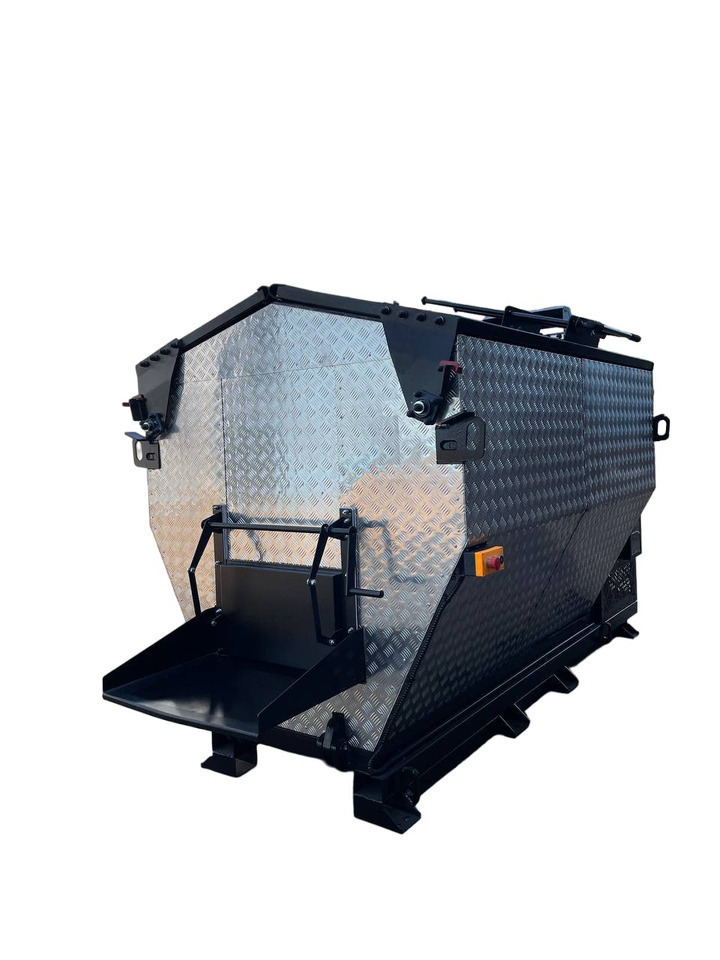 TICAB Asphalt Hot Box from the Manufacturer for 2,8 t, termiskais bunkurs asfaltam HB-2 - Asfaltteknikk: bilde 3 TICAB Asphalt Hot Box from the Manufacturer for 2,8 t, termiskais bunkurs asfaltam HB-2 - Asfaltteknikk: bilde 3
