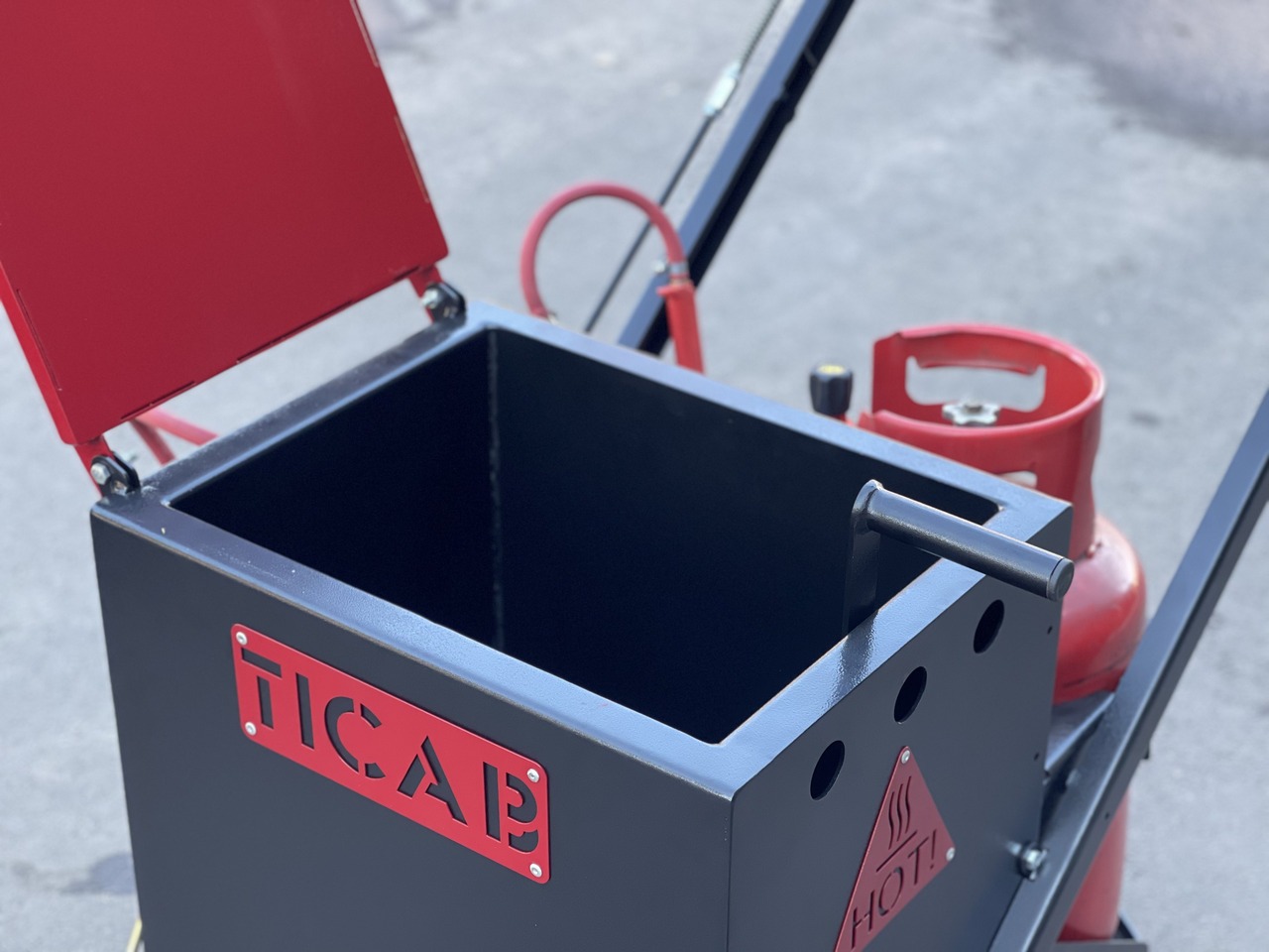 TICAB Mini Crack Sealing Machine , Hand Push Crack Fill Machine, Manufacturer, - Bitumensprøyte: bilde 4 TICAB Mini Crack Sealing Machine , Hand Push Crack Fill Machine, Manufacturer, - Bitumensprøyte: bilde 4