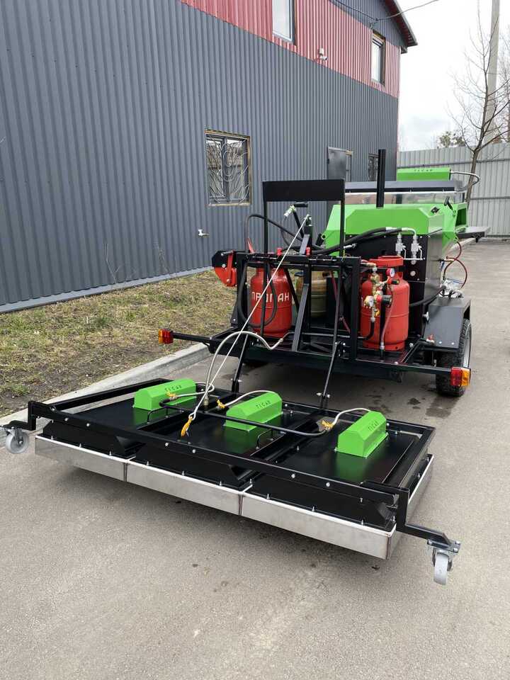 TICAB New Pothole Patching Machine, Asphalt Infrared Patching, Manufacturer, MIRA-3 - Asfaltteknikk: bilde 4 TICAB New Pothole Patching Machine, Asphalt Infrared Patching, Manufacturer, MIRA-3 - Asfaltteknikk: bilde 4