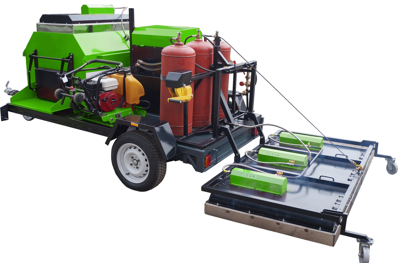 TICAB New Pothole Patching Machine, Asphalt Infrared Patching, Manufacturer, MIRA-3 - Asfaltteknikk: bilde 3 TICAB New Pothole Patching Machine, Asphalt Infrared Patching, Manufacturer, MIRA-3 - Asfaltteknikk: bilde 3