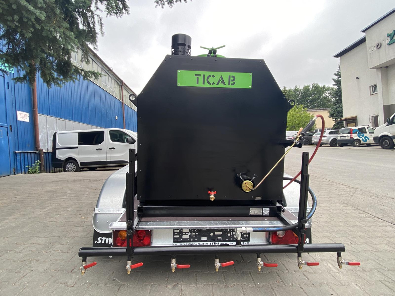 TICAB SelfPropelled Bitumen Emulsion Sprayer,1000L,Manufacturer - Bitumensprøyte: bilde 5 TICAB SelfPropelled Bitumen Emulsion Sprayer,1000L,Manufacturer - Bitumensprøyte: bilde 5