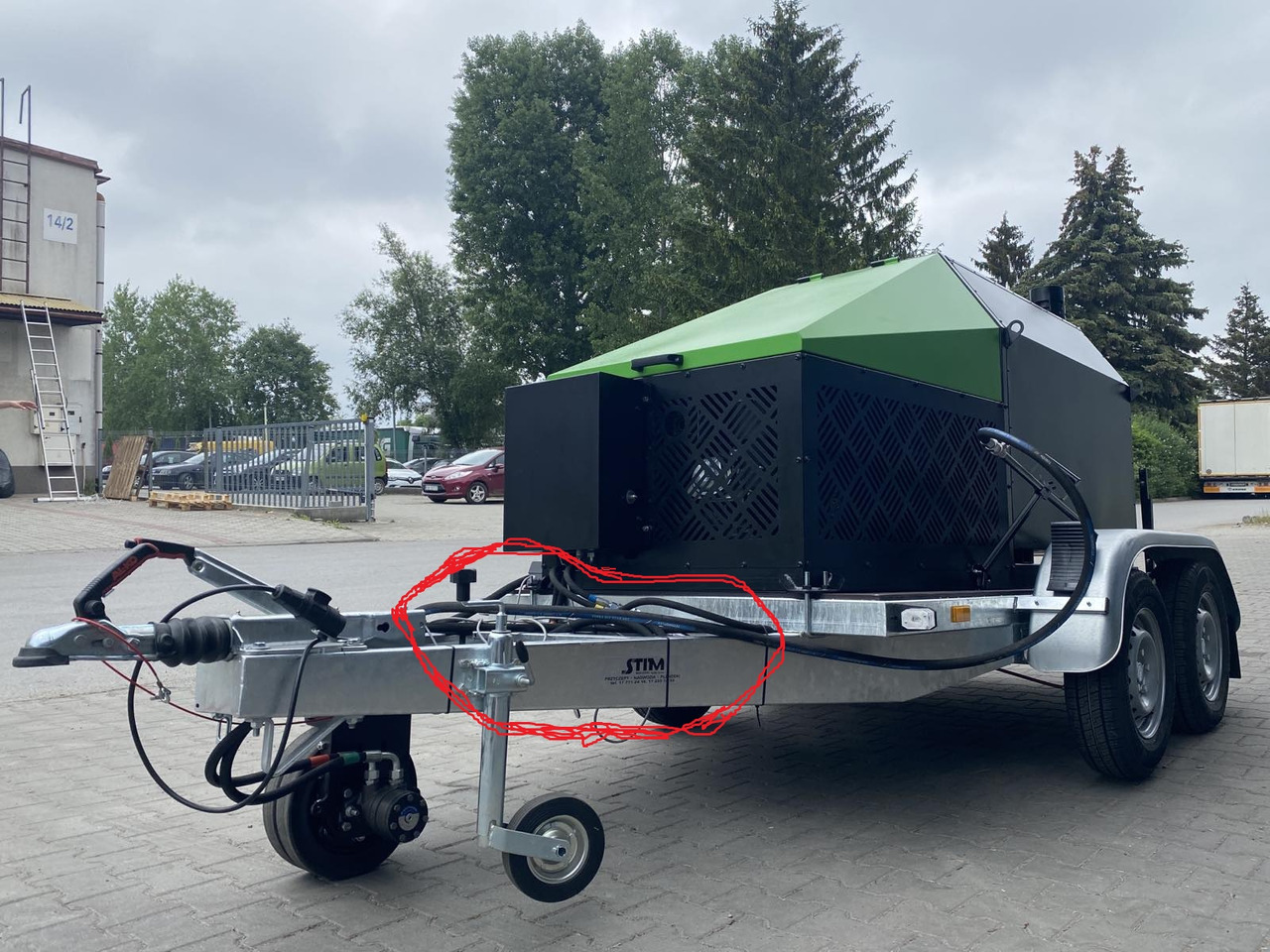 TICAB SelfPropelled Bitumen Emulsion Sprayer,1000L,Manufacturer - Bitumensprøyte: bilde 4 TICAB SelfPropelled Bitumen Emulsion Sprayer,1000L,Manufacturer - Bitumensprøyte: bilde 4