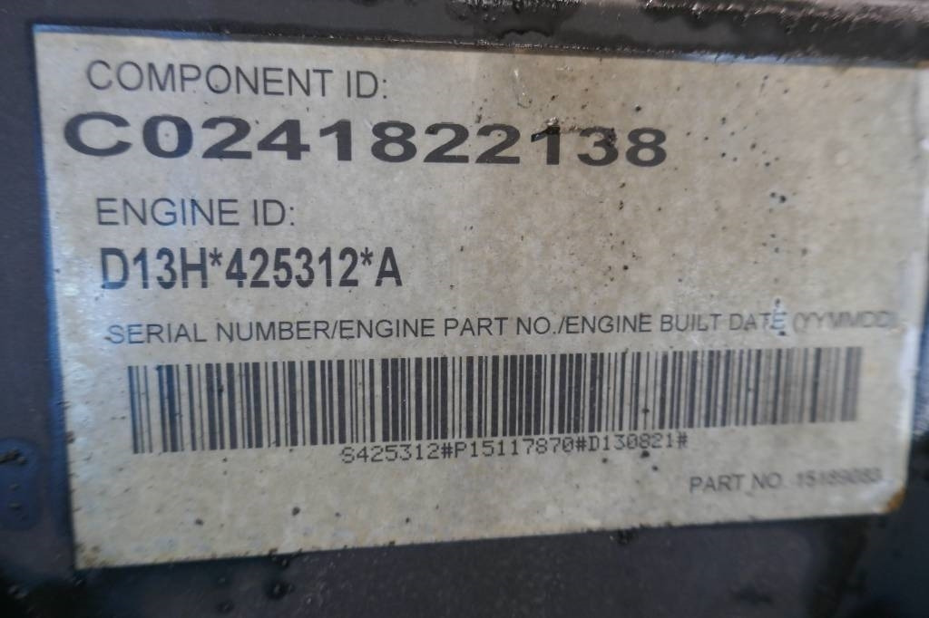 Volvo D13 H, L250G - Motor for Bygg og anlegg: bilde 5 Volvo D13 H, L250G - Motor for Bygg og anlegg: bilde 5
