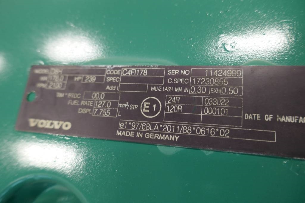 Volvo D8H nyrenoverad - Motor for Bygg og anlegg: bilde 3 Volvo D8H nyrenoverad - Motor for Bygg og anlegg: bilde 3
