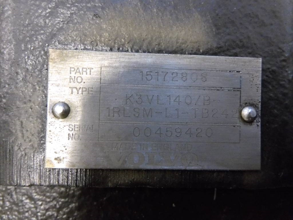 Volvo L180 HL Hydraulik pump, VOE15172808 - Hydraulikk for Bygg og anlegg: bilde 3 Volvo L180 HL Hydraulik pump, VOE15172808 - Hydraulikk for Bygg og anlegg: bilde 3