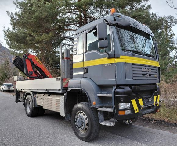 MAN TGA 18.480 4x4, E4, Wechsel, Palfinger PK22002EH - Kranbil: bilde 4 MAN TGA 18.480 4x4, E4, Wechsel, Palfinger PK22002EH - Kranbil: bilde 4