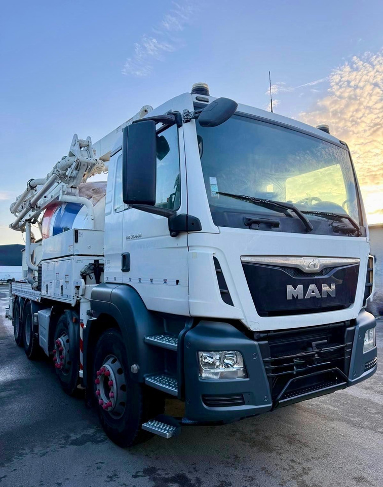 MAN TGS 35.400 8x4, E6, Schwing 24m PUMI - Pumpemixer: bilde 2 MAN TGS 35.400 8x4, E6, Schwing 24m PUMI - Pumpemixer: bilde 2