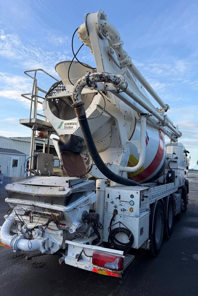 MAN TGS 35.400 8x4, E6, Schwing 24m PUMI - Pumpemixer: bilde 4 MAN TGS 35.400 8x4, E6, Schwing 24m PUMI - Pumpemixer: bilde 4