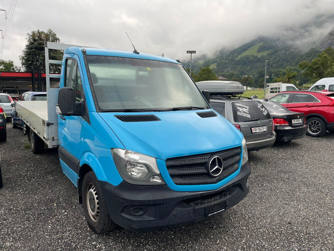 Mercedes-Benz 316 CDI, 5.20m Pritsche - Varebil med plan: bilde 1 Mercedes-Benz 316 CDI, 5.20m Pritsche - Varebil med plan: bilde 1