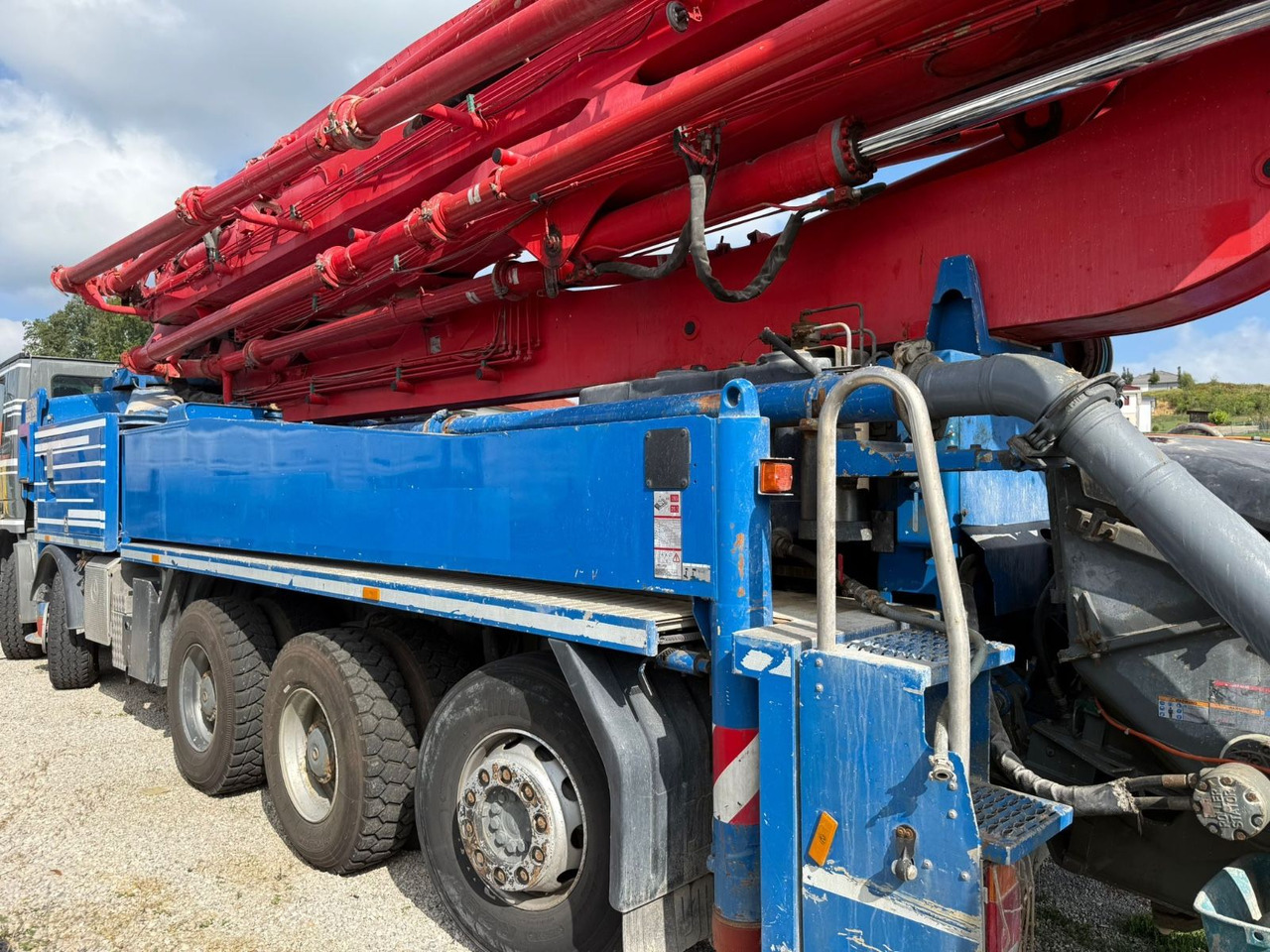 Mercedes-Benz Actros 4448 10x4, E5, MP-3, Putzmeister M46-5 - Betongpumpe: bilde 5 Mercedes-Benz Actros 4448 10x4, E5, MP-3, Putzmeister M46-5 - Betongpumpe: bilde 5